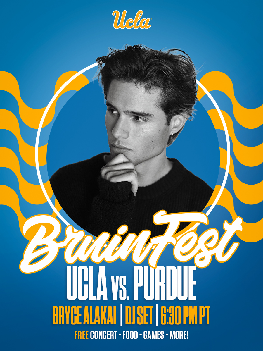 UCLAAthletics's tweet photo. It's going to be a 𝗣𝗔𝗥𝗧𝗬 at the Rose Bowl for BruinFest!

Come check out DJ sets by Lance Savali and Bryce Alakai outside the stadium next to Gates E &amp; N! 🪩

🎟️: https://t.co/DTCDMFMg2f https://t.co/cIEI2TV2If