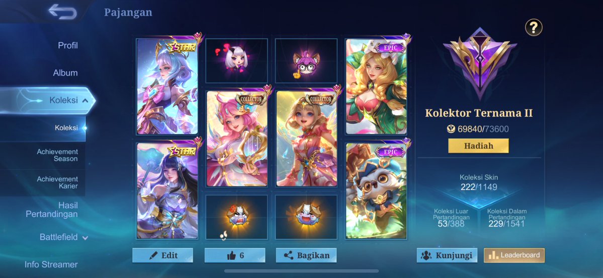 softiekoomi's tweet photo. koleksi w yg ga seberapa 🫠 sebenernya yg epic mau taruh sanrio, tpi ga nyambung palette nya mwhehehe https://t.co/LbSdAZyYjw