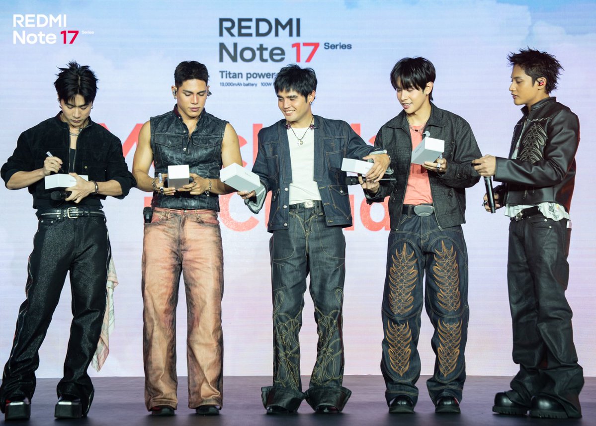 Xiaomi_PH's tweet photo. REDMI Note 17 Series Philippines Launch

#REDMINote17Series #TitanPowerGoMax https://t.co/t9BMo4jJoZ