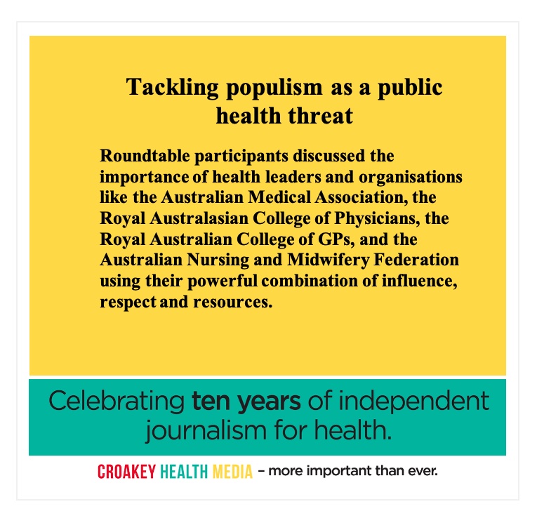 MelissaSweetDr's tweet photo. Tackling the far right as a health threat – what will it take? - Croakey Health Media https://t.co/4EaxYZTz9M https://t.co/GlRYj4mJZz