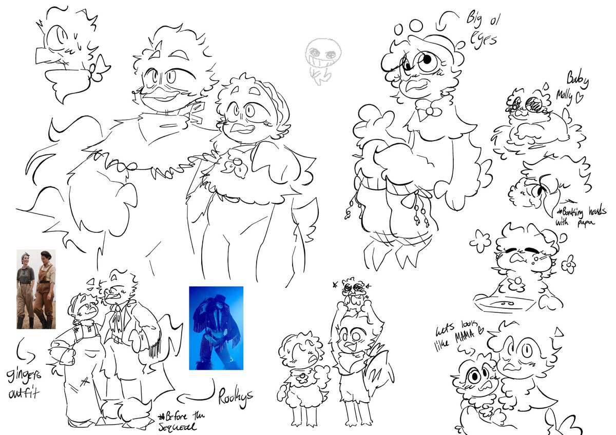 Shaz_Iz_Trazh's tweet photo. Guess who rewatched #ChickenRun 
Have some doodles before I go to bed https://t.co/Gb1DNE7vZA