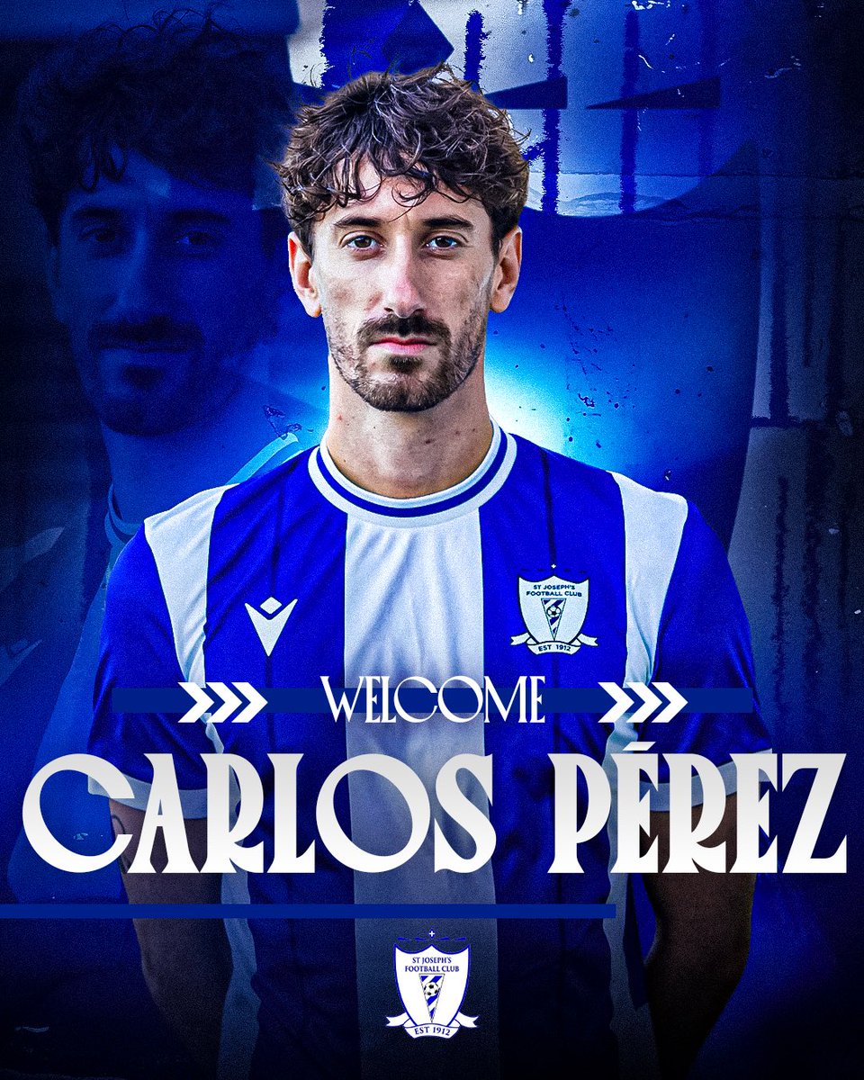 FreebysportTV's tweet photo. ✅✍️ St Joseph's presenta a Carlos Pérez

El centrocampista español llega al vigente subcampeón de la Gibraltar Football League tras una larga experiencia en el fútbol español https://t.co/wkxUz45QzZ