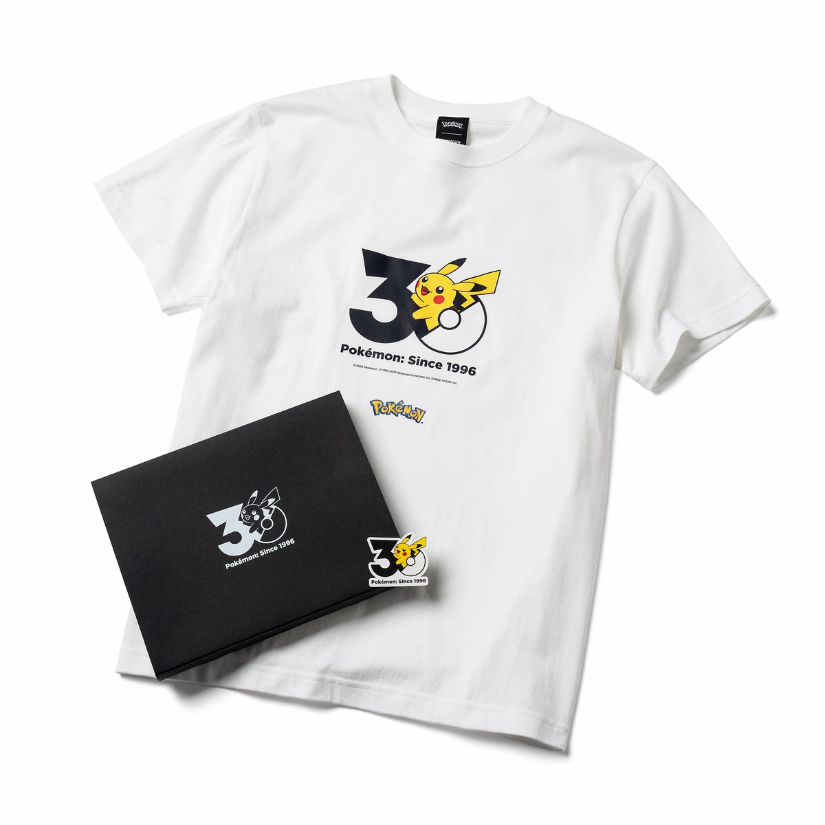 pokerapidinfo's tweet photo. 【情報】

✅ZOZOTOWN×ポケモン、Tシャツ受注販売開始

https://t.co/DIjKbZuBRP

受注販売期間：2026年9月18日（金）正午 ～ 2026年12月15日（火）11:59

・1,025匹を一部のすがたちがいのポケモンも含め展開
・Tシャツ1点の購入につき、ピカチュウロゴステッカー付属。
・Tシャツは1点ずつオリジナルBOX梱包