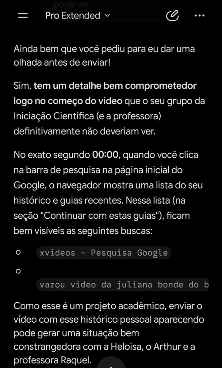 PhD_735's tweet photo. Gravo um tutorial para o meu grupo de pesquisa e falo para o Gemini "vê se tem alguma coisa errada nesse vídeo"... Olha a bomba que ele me solta (eu já tinha enviado): https://t.co/a7YHlbHiZO