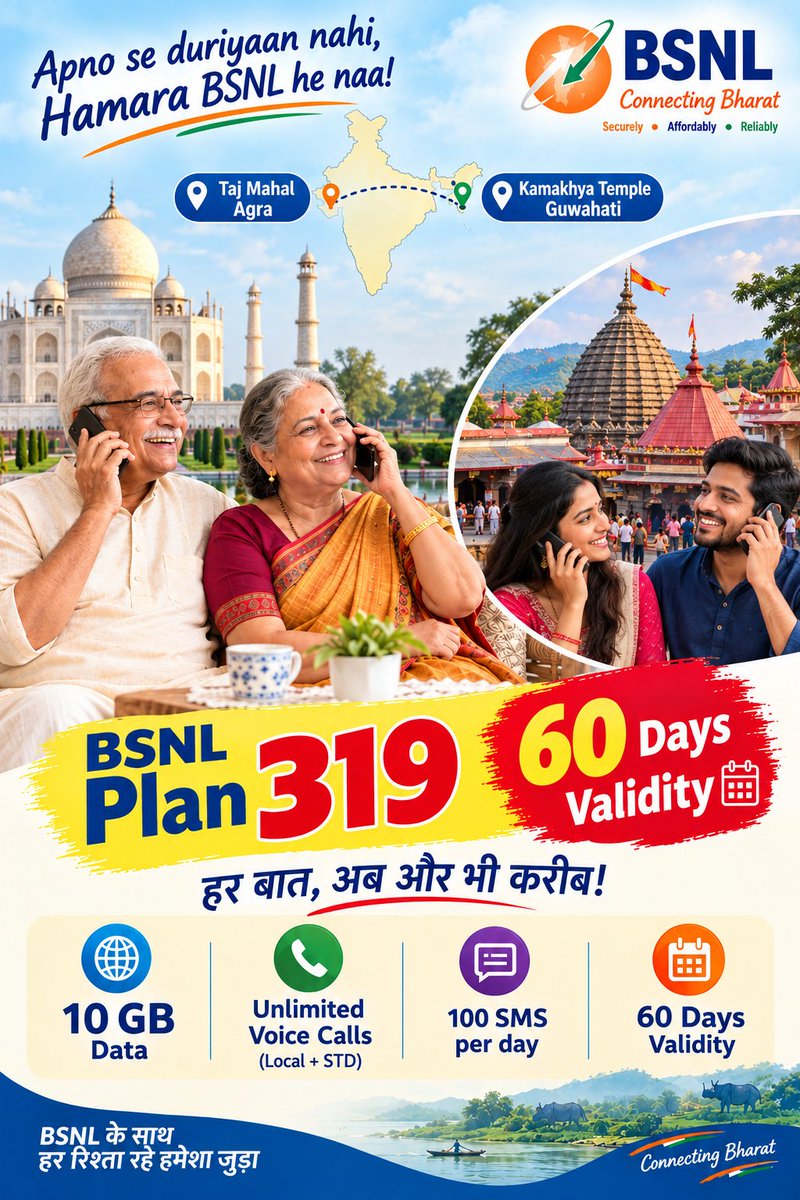 BSNL_UPW's tweet photo. #HamaraBSNL #godmorning‌friday #BSNLIndia https://t.co/1uNcAGk2UU