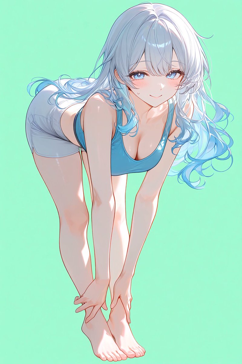 GG_AstraNova's tweet photo. Can you touch your toes? https://t.co/p6s6t1iYqy