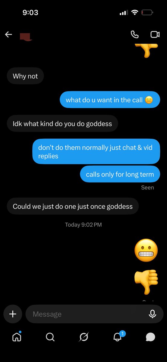 Moo4MissK's tweet photo. no means no 😬 

findom https://t.co/yJ8l0L25io