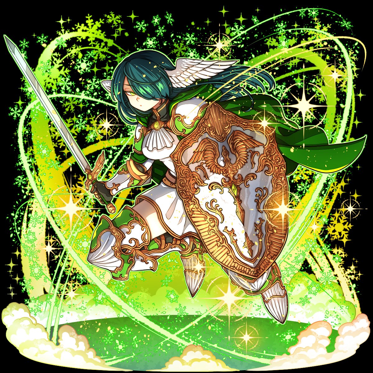 DragonPoker_aso's tweet photo. このカードはGOD進化時に『轟きの戦乙女フリスト』『ドラゴンヘッド』も選択可能じゃ！ひときわ真剣な表情が、この世界で起きていることの深刻さを表しておるのかも？乞うご期待？じゃぞい！ https://t.co/6VygnhdRmI