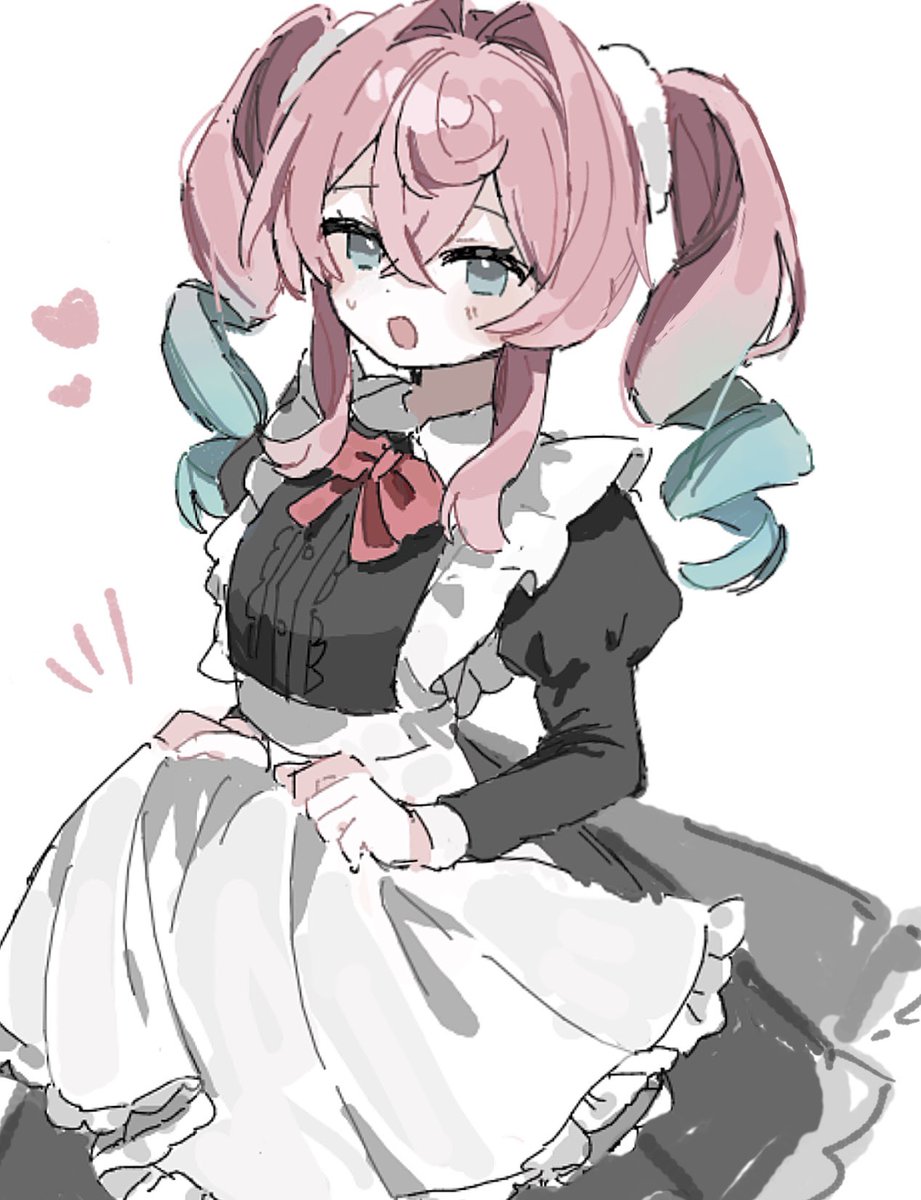 amami_daihuk's tweet photo. ひあんちメイド服を着て https://t.co/VxBu8awlP6