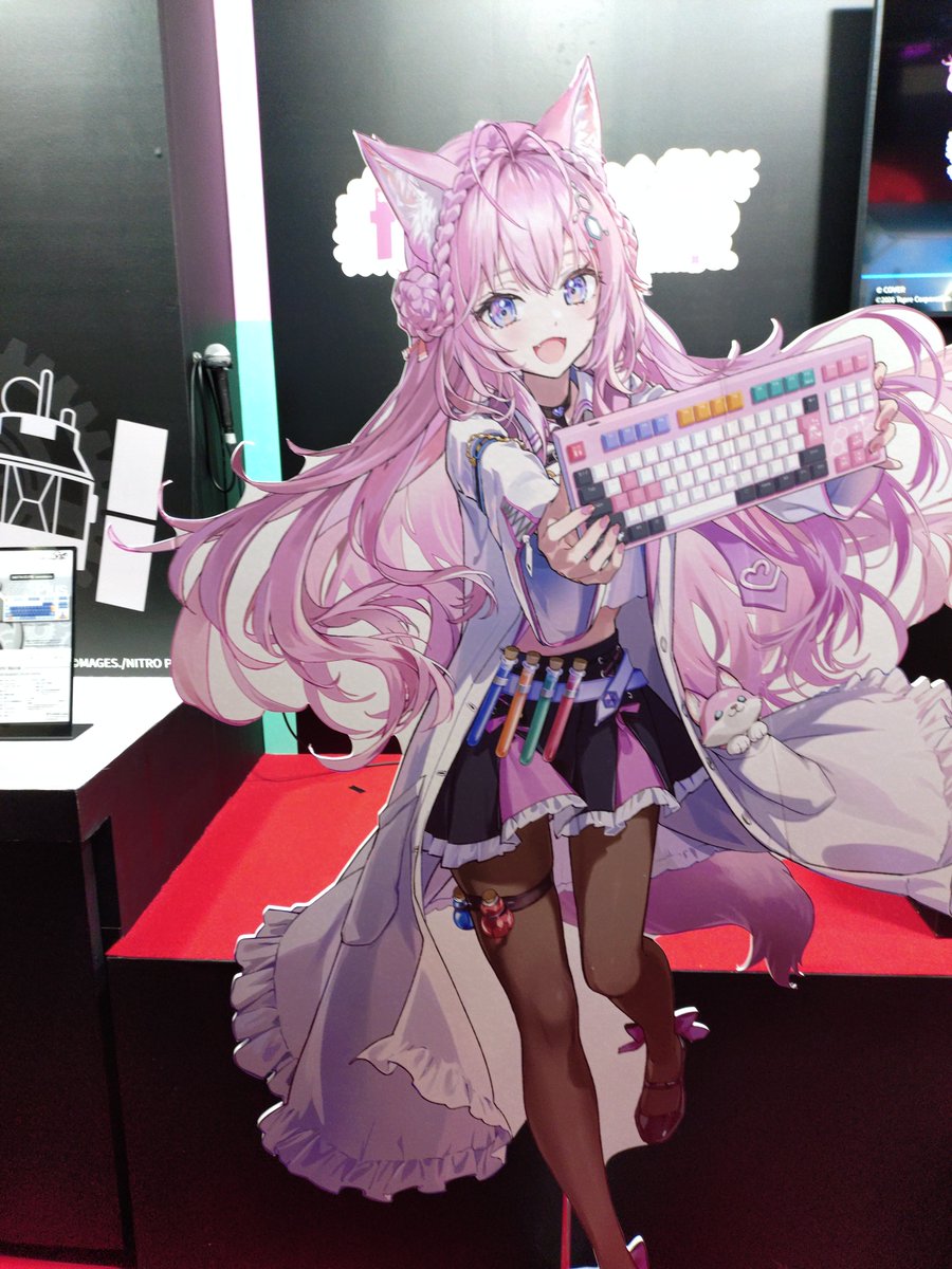 pg_jasan's tweet photo. #ホロライブ #REALFORCE #TGS2026 https://t.co/WtETpWf8UZ