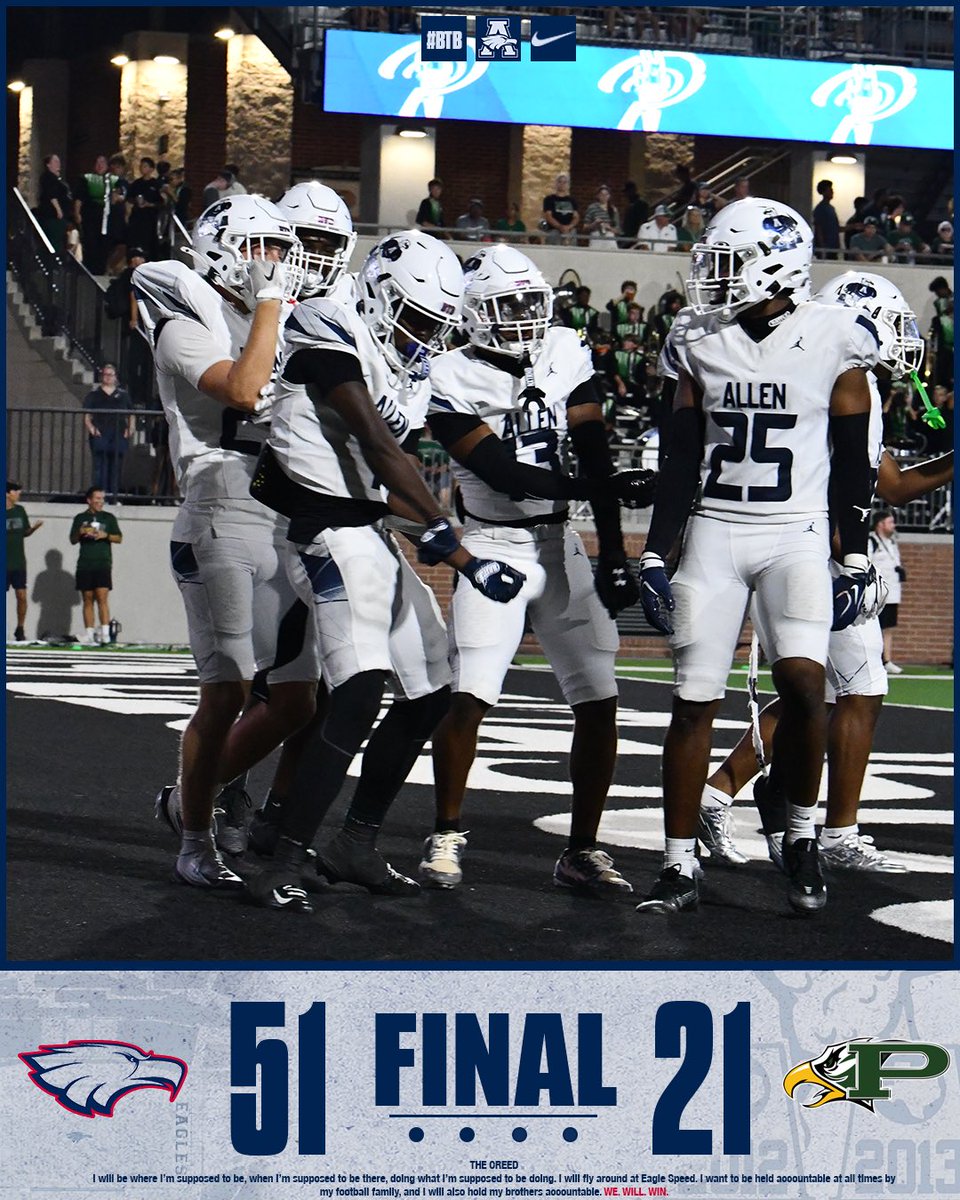 alleneaglesfb's tweet photo. Final 📍Prosper, TX https://t.co/SEfRfenWT2