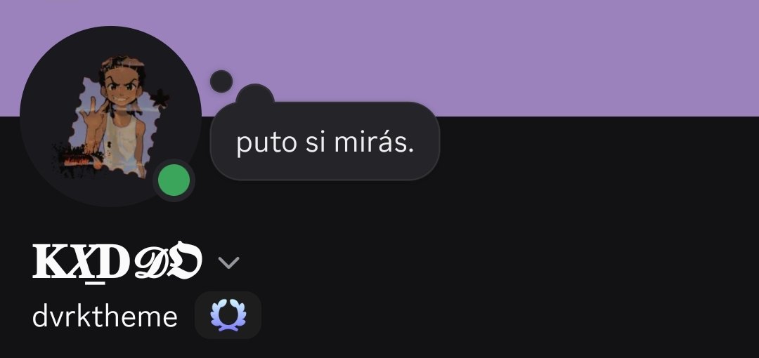 mrccnbstrd's tweet photo. ㅤㅤ https://t.co/4lmRKrjTsw me pintó activar mi discord específico para rolcitos con temas de ag♤play. Me agregan si les pinta. ✌️

dvrktheme https://t.co/s9IPx1Ie6e