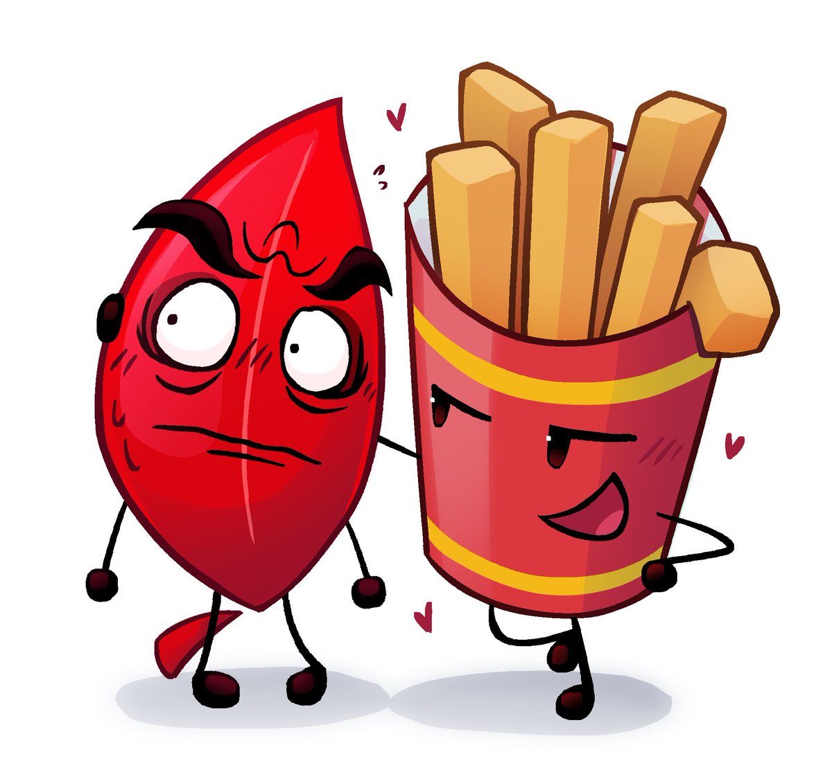 Teardrop_bfdi's tweet photo. evil fries https://t.co/n5mWlmET5r