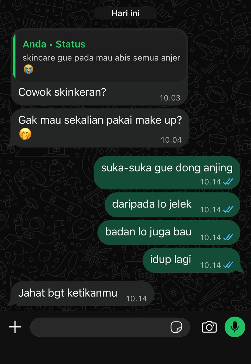 cowosukamatcha's tweet photo. emang salah cowo pake skincare? https://t.co/YXQJ3UGntW