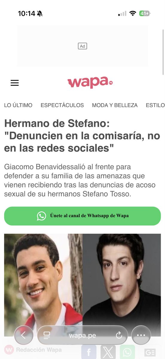 piolito18's tweet photo. En Perú todos se olvidan de los rostros de los hombres agresores….

Stefano Tosso siendo el “crush” de varias chibolas 

Palacín siendo foodie 

Estamos todos locos https://t.co/4tb5EJSCha
