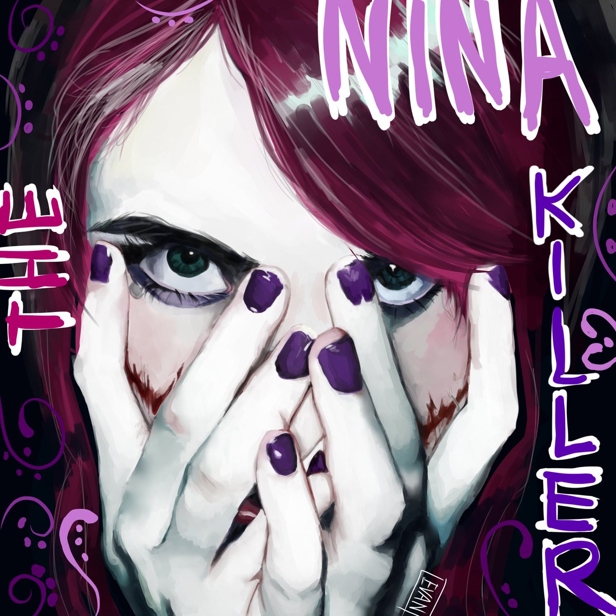 Puipui_Molcar1's tweet photo. Nina the killer fanart>_<! #creepypasta #ninathekiller https://t.co/1HbQN1Ectd