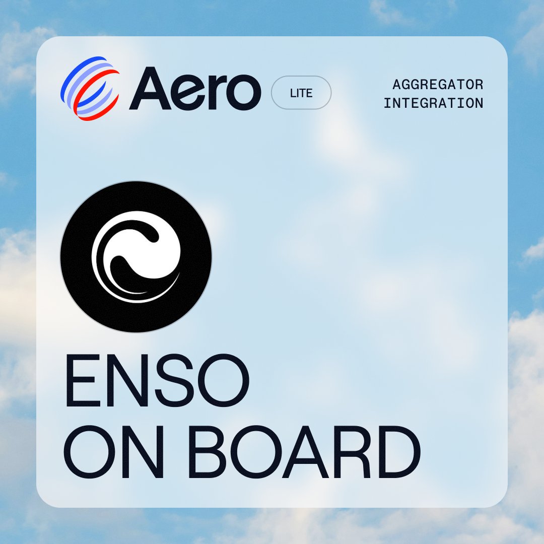 aeroxyz's tweet photo. Aero Lite liquidity on @arc is now available via @EnsoBuild 🛫 https://t.co/MkodcBNynh