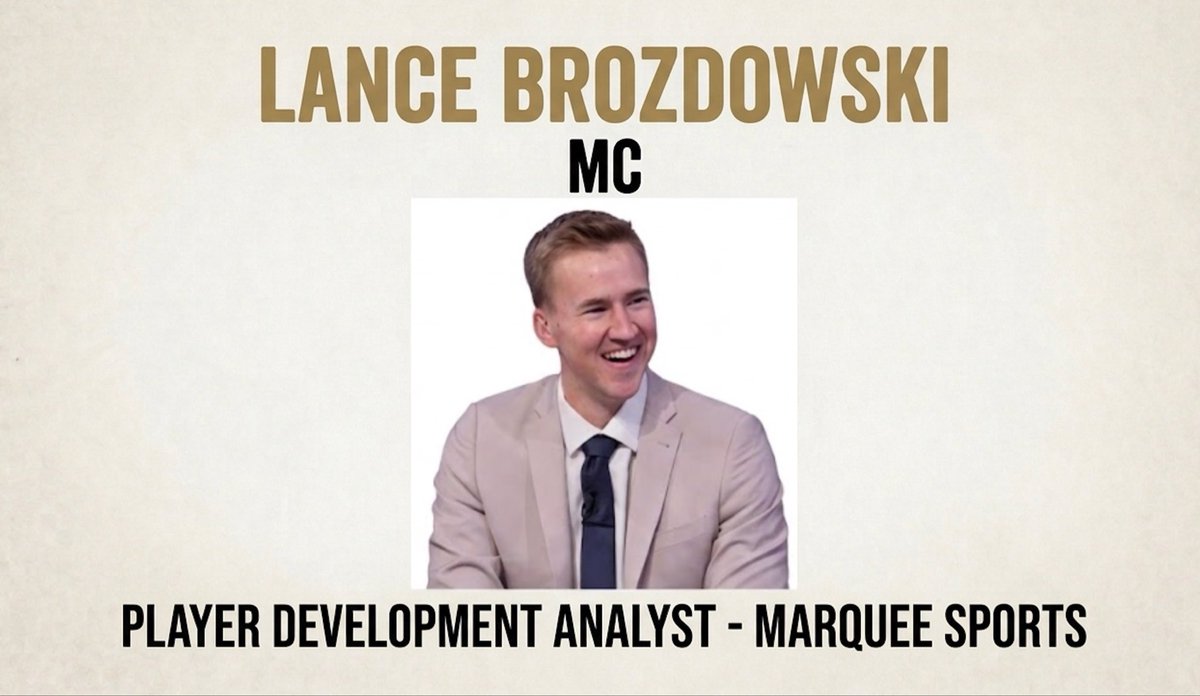WFPlayerDev's tweet photo. Returning as our MC for the 2026 Wake Player Development Seminar: Lance Brozdowski! We are excited to have Lance back to help lead another awesome speaker lineup to come

Tickets for the event are now live! Use code “EarlyBird” thru September for $50 off
https://t.co/DZHzySf13p https://t.co/DLZs7xJJvY