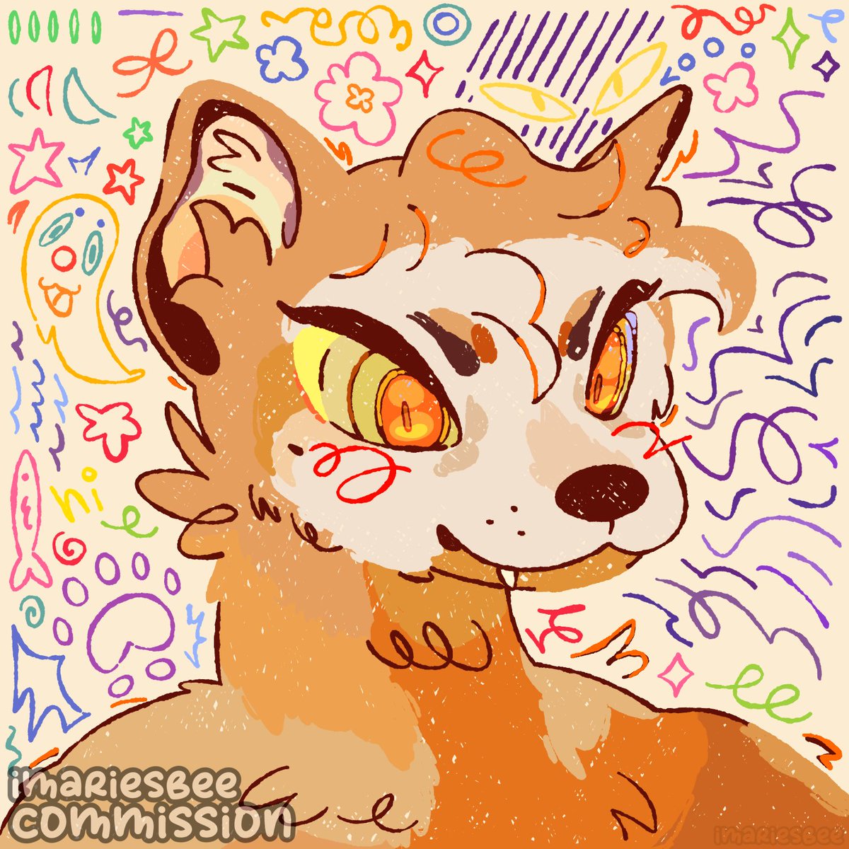 imariesbee's tweet photo. skeb whimsy icon commission i made for @/metastatiic on vgen! ⋆ Ꮺ ✦ ࣪⋆ ・. 🧡 #commissionsopen #artcommissions #furryartㅤㅤㅤ #ocart #iconart https://t.co/ObvoCr6xMW