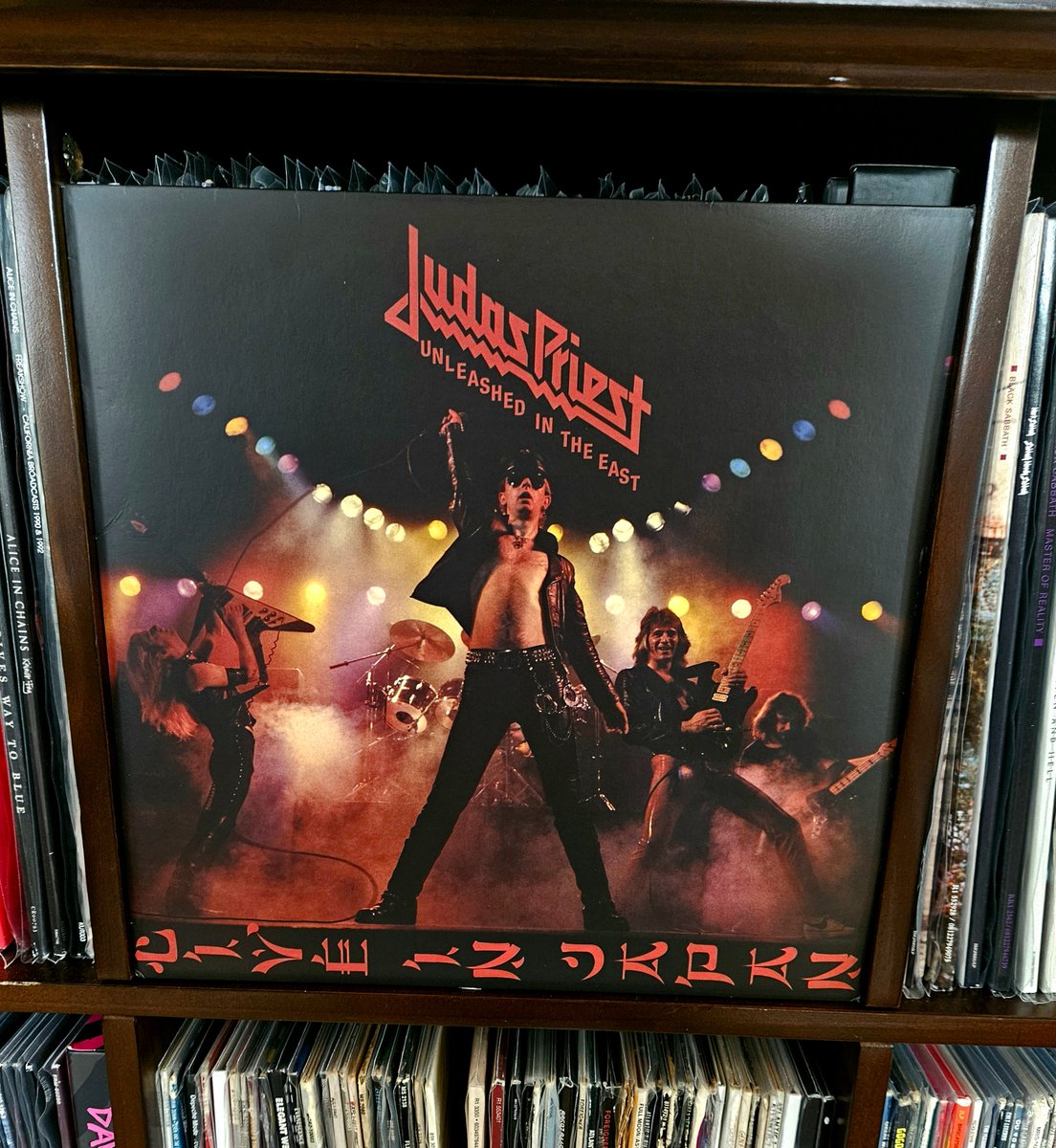 KilpatrickKeli's tweet photo. Judas Priest • Unleashed In The East 
2017 Import reissue 
#JudasPriest 😎 https://t.co/Z16erLFRvb