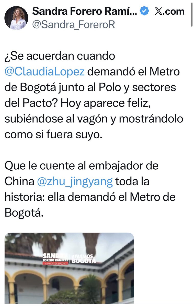ClaudiaLopez's tweet photo. Salió la manada abelardista ardida porque defendí y saqué adelante el metro de Bogotá. Su sectarismo los enceguese. De no haber sido por mi defensa del metro, Petro lo habría parado. El país entero lo sabe.
Gracias a esa defensa avanzó 30% en mi gobierno y hoy va al 82%. Y la segunda línea, subterránea a Suba y Engativá, la dejé financiada y en licitación. Y eso les arde peor! No saque adelante una sino dos líneas del @MetroBogota!
Qué bueno que gracias a nuestras acciones jurídicas en 2019, los jueces y la banca multilateral verificaron y ratificaron la transparencia del proceso contractual de la primera línea y por eso pudimos sacarla adelante. Eso demuestra que el control ciudadano serio siempre vale la pena!
Veremos si estos therian de papel de verdad aportan  algo! Que pongan la plata para financiar y contratar la tercera línea del metro, de las que les dejé también la pre factibilidad hecha.
Los veo pues! Dejen de echar bilis por mis logros. Miren a ver si aportan algo real, aparte de anuncios,
odio y mala vibra contra Bogotá!