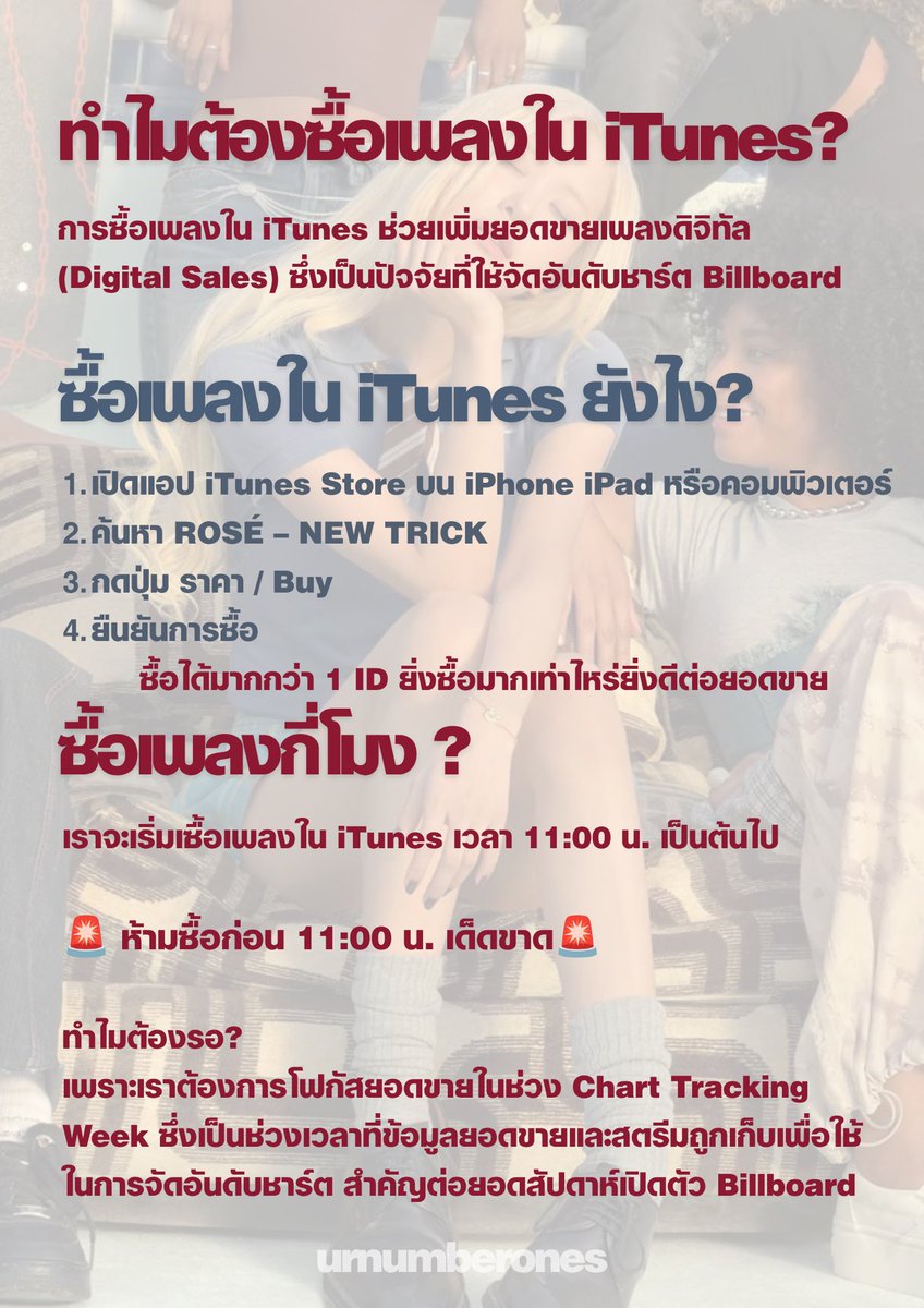goldenrozie's tweet photo. ❣️เน้นย้ำอีกครั้งนะคะ

1⃣ เพลงปล่อย 6 โมงเช้า 
2⃣ เริ่มสตรีม spotify 7 โมงเช้า
3⃣ เริ่มซื้อเพลงใน iTunes 11 โมงเช้านะคะ

วิธีการสตรีม เป้าหมาย และ การซื้อต่าง ๆ ตามรูปที่แนบมาเล้ย 💖

NEW TRICK OUT NOW   
#NewTrickbyROSÉ 
#로제_뉴트릭_발매 #ROSÉ https://t.co/wmt14ygJsN