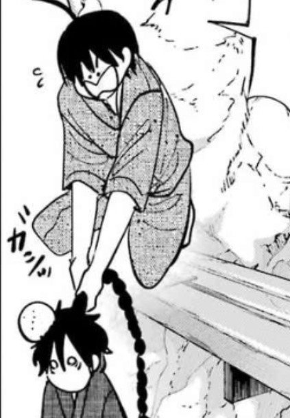 Lumireveriee's tweet photo. i love how ame treat ebisu like a baby deer for a whole chapter lmaoooo https://t.co/EQI7vxSizR
