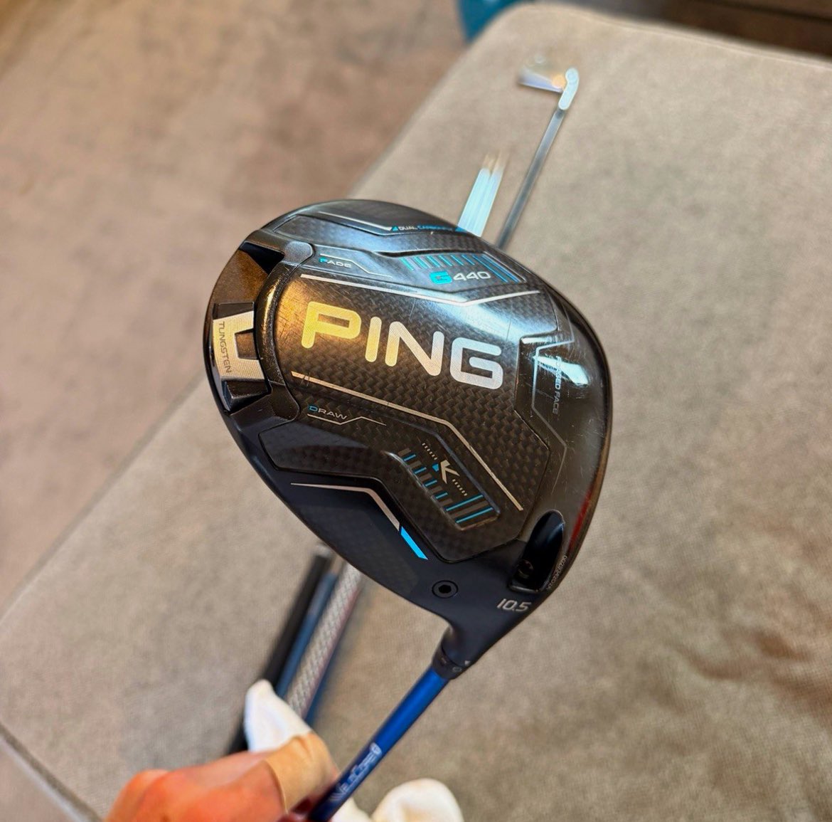 greenway_golf's tweet photo. Ping G440 K 10.5 X-Stiff Ventus Blue 6X 44inch. $400 shipped https://t.co/TebI36ftZ2