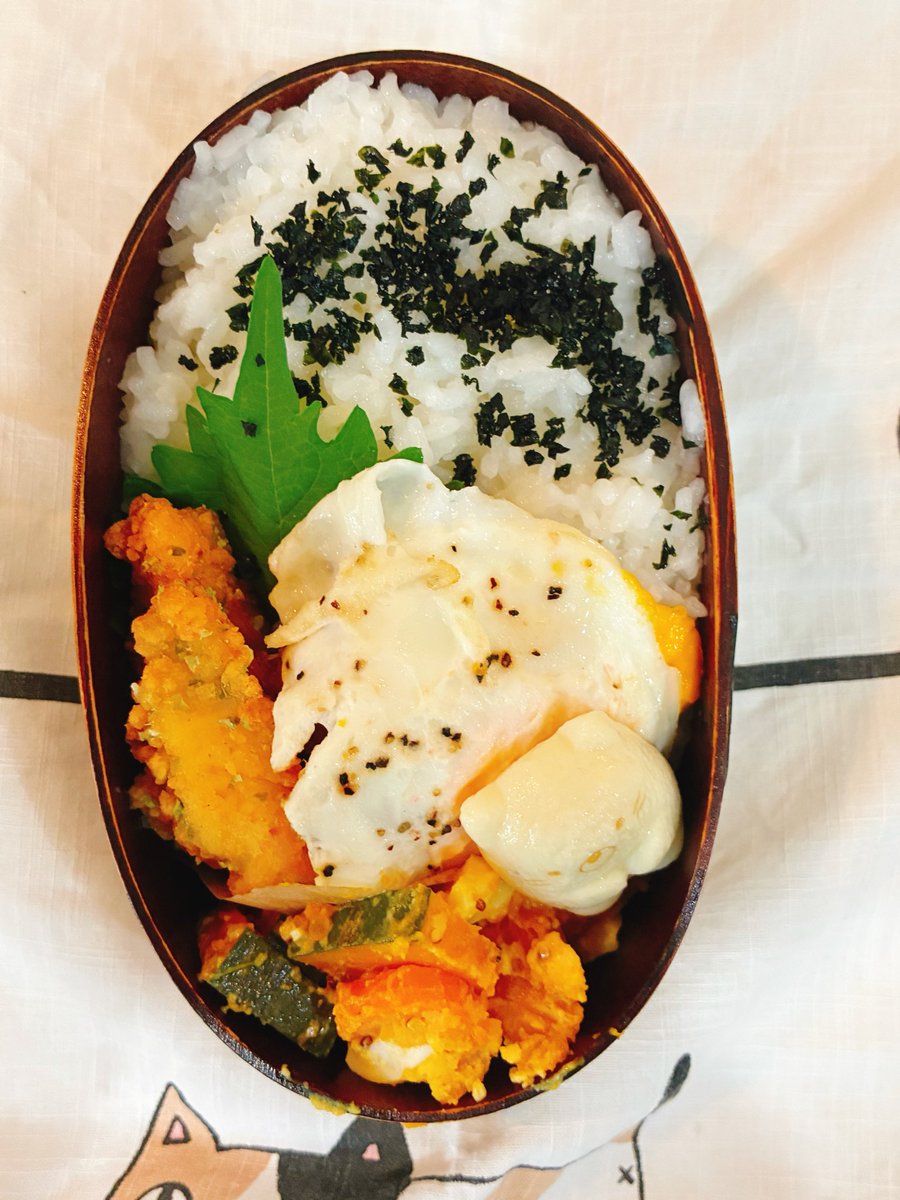 chi_kuma100's tweet photo. 今日のお弁当🍱 https://t.co/FdAW3h2Raw