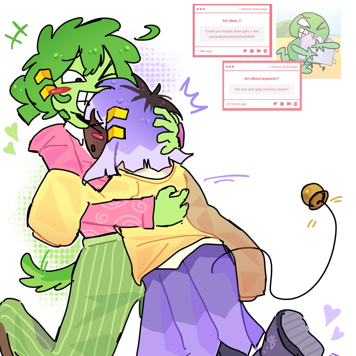 veexrus's tweet photo. Twogaty twogates gatwo gay two #bfdi #osc #osctwt #twogaty #gaty #two #gijinka https://t.co/Jo3xtYyBbb