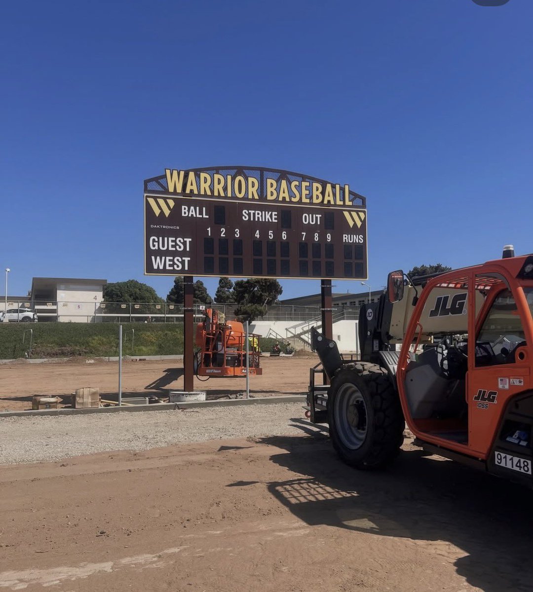 wtwarriorbsbl's tweet photo. Scoreboard is up ‼️ 

#WARRIORPRIDE https://t.co/NFGsRvwOTm