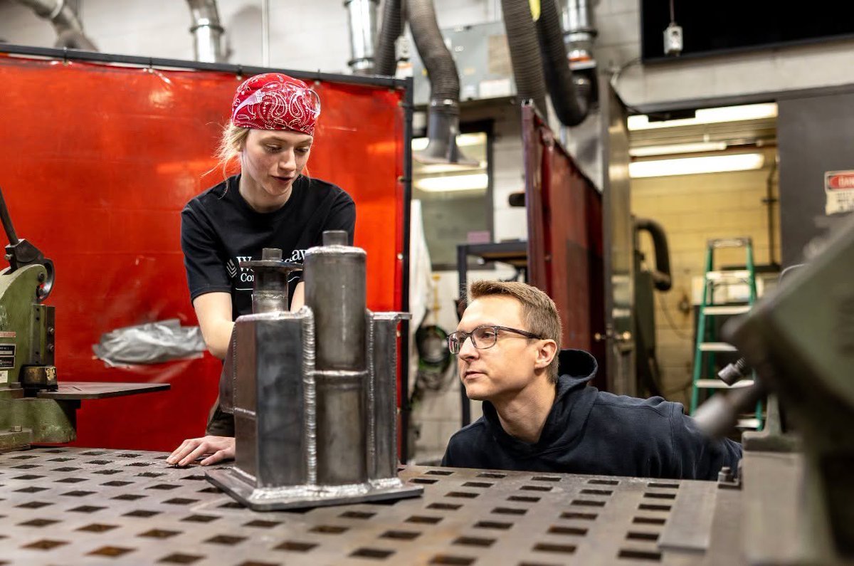 mikeroweworks's tweet photo. A couple years ago, Mikala Sposito applied for a work ethic scholarship from my foundation. She asked for $2,700.00 to help realize her dream of becoming a welder. (Actually, her first dream was to become an Olympian. As a kid, she excelled at horseback riding, dance, soccer, and track, but not quite at the Olympic level. So, Mikala adjusted her dream and focused on something within her reach. Precisely the kind of commonsense approach to making a living we try to encourage.) Toward that end, Mikala filled out the application, jumped through all the necessary hoops, and signed the S.W.E.A.T. Pledge, as all applicants must.

According to our internal ranking system, which is inherently subjective and relative to each batch of new applicants, Mikala scored a 94, and was awarded $2,100.00, or roughly 80% of what she asked for. This is typical of the average percentage awarded to an excellent applicant. As a rule, we almost never award the entire amount requested. We want our recipients to have some skin in the game, and we encourage all applicants to apply for additional scholarship funds elsewhere, which Mikala did. But in this case, if I had it to do over again, I think I’d have awarded Mikala the full $2,700.00. Why? Because this woman is precisely why I award work ethic scholarships in the first place, as recent headlines prove. Headlines all over the country that identify Mikala Sposito as the sole welder to represent Team USA in the upcoming @WorldSkills Competition in Shanghai.

This is a very big deal. The World Skills competition is often referred to as the Olympics of the skilled trades, so it looks like Mikala’s dream is coming true after all. And it seems to me her journey is worth a brief encapsulation. Before she applied for a scholarship from mikeroweWORKS, Mikala demonstrated an affinity for welding in SkillsUSA. As a senior at Dexter High School, she won 1st Place at the SkillsUSA Michigan high school competition and went on to place 14th nationally. Then, as a freshman at Washtenaw Community College, she repeated her success by taking 1st Place in the Michigan college division. She then advanced to nationals, where she finished 8th in the country. That earned her an invitation to the Team USA pre-trials, which whittled the nation's top 16 young welders down to three. At the final USA Weld Trials at the Robotics Technology Park in Huntsville, Alabama, each competitor was evaluated on precision, safety, technical execution, craftsmanship, and multi-process capabilities under extreme time constraints. Mikala Sposito took the Gold, officially becoming the first woman to represent the United States in welding at WorldSkills. Next week, she’ll face off against the absolute best of the best from all over the world.

I should point out that Mikala would prefer it if the press didn’t make a big deal of her gender, and I completely understand. (She’s a welder – not a “weld-her.”) But today, the industry is in desperate need of proof that women can and do excel in the trades. Nationally, just 4.3% of tradespeople are female. At mikeroweWORKS, our female applicants are closer to 20%, but I assure you that percentage could be much higher. Companies are anxious to recruit talented welders of any gender, and women need to understand and believe the opportunities are real. Mikala prove that in spades, and I want to offer her my sincere congratulations, and invite all of you to do the same. Because Mikala Sposito is exactly what our country needs a lot more of. People who understand that talent is never enough to compensate for laziness.

In her application, she wrote, “Hard work beats talent any day of the week, and nobody is going to outwork me. Period.”

She also connected with every point of the S.W.E.A.T. Pledge but said the final tenet resonated with her the most. “Some people choose to be lazy. Some people choose to sleep in. I choose to work my butt off.”
My favorite quote, however, is Mikala’s response to seasoned professionals who see her wield a torch and call her a “natural.”

“I’m not a natural,” she says. Far from it. And none of this came easy. I worked and trained 60-80 hours a week for two years to get here.”

Regardless of what happens in Shanghai, the job offers are already piling up, including the most recent from SpaceX. She hasn’t graduated yet, but the future looks bright, and I for one would not bet against her.

PS. I never do this, but since my name is in the title of the foundation, I suppose I can. Mikala – please accept the additional $600 you requested from mikeroweWORKS two years ago. Shanghai is expensive, and since you’re representing all of us, we’d like to provide you with a little walking around money. The check is in the mail.

Now…go get the gold!