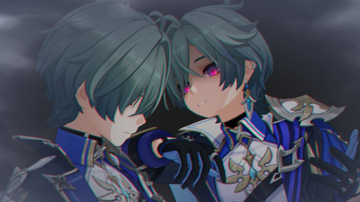 Lohenverse's tweet photo. Evil twink and Eviller twink https://t.co/6LA2td6DBH