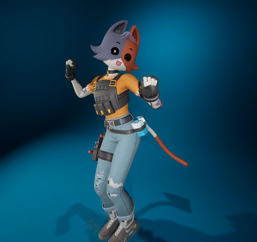 LeePrime72's tweet photo. This was kinda rushed Ill do better when I make another post of her anyway part 2 of cate!

#fortnite #fortography #catemeowdy #furry #fortnitephotos https://t.co/unoWMFhkYd