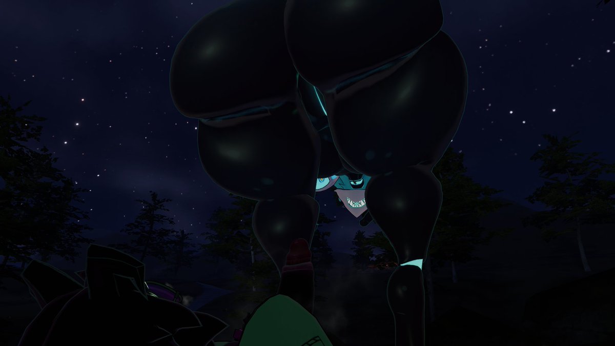 LethAfterDarkVR's tweet photo. One ass full of goat-face and a bunch more rounds later... she's satisfied... for now~

(collab with @NovaWhore0 )

#vrcnsfw #vrclewd #vrc #Undertail #yiff https://t.co/P883D3i9dK