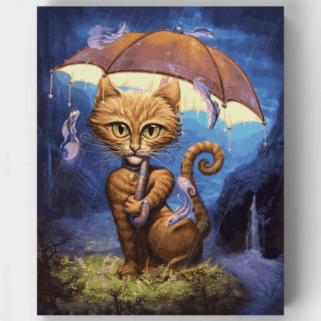 davincifiedcom's tweet photo. 🎨 Meet September's Artist of the Month: Jeff Haynie

A veteran illustrator whose work is all about storytelling, bold design and cats 🐾 
Shop his collection → link in bio. #artistofthemonth #paintbynumbers https://t.co/FTTBZXxKQU