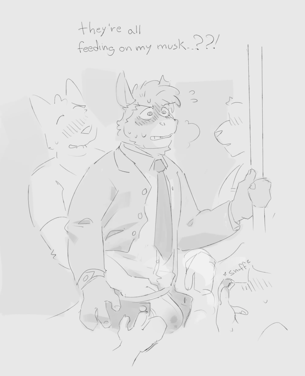 LewdoCat's tweet photo. when you stink so good. 👀

sketch com for En on Bsky! 🦋 https://t.co/lHx3qq6PlO