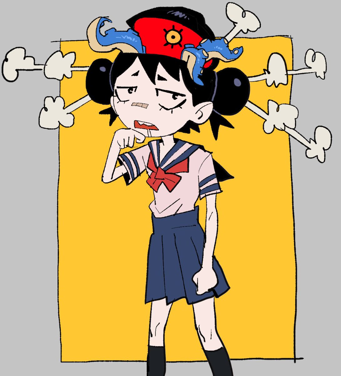 EnnuikalART's tweet photo. trudy original design redraw
(right pic from 2018) https://t.co/YCBc6LoYmm