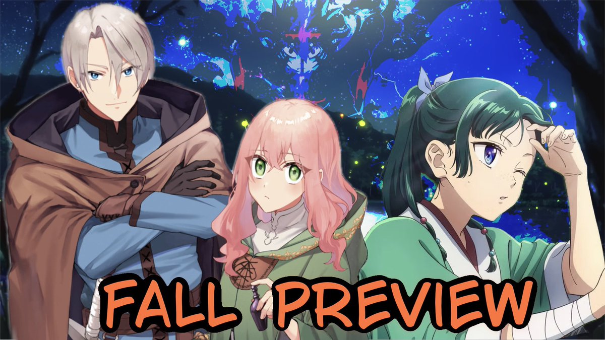 AnimeDegens's tweet photo. *New Podcast Ep*

Anime Degens Ep 187: The 2026 Fall Seasonal Anime Preview W/ @950ClubPodcast 

It’s time to take a look at the upcoming fall season and see what anime stands out to us! What are yall looking forward to? 

All Of The Links Are Below ⬇️￼ https://t.co/PJNzyUIvLo