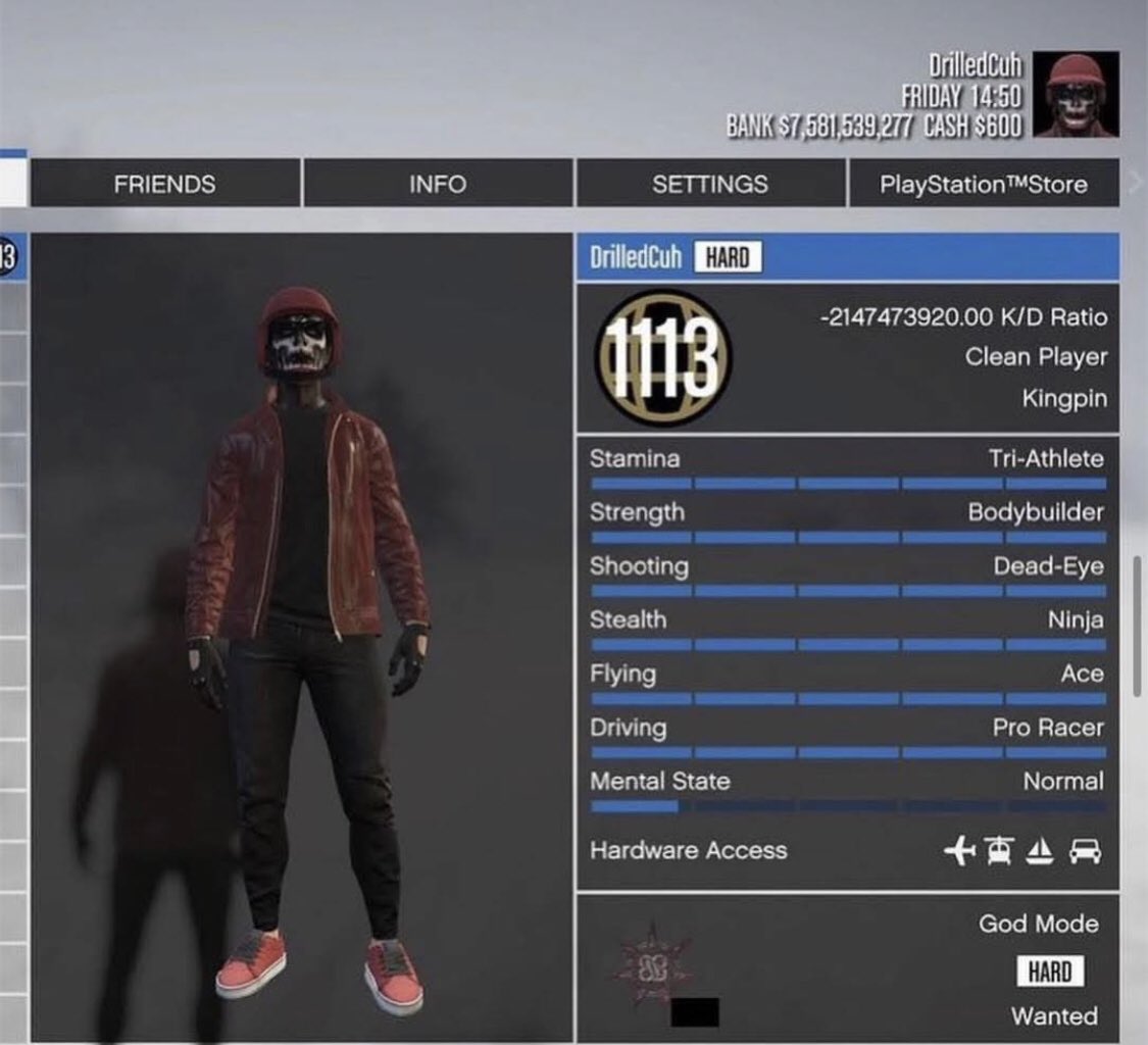 GTAVCAS's tweet photo. GTA Modded account Available $80 inbox me now ✅
Male account
Level 1113
7.5 billion banked
Modded outfits
Saved dunce
Negative KD
All face paints
All research done
All unlocks
Max stats
2015 character
Oge Access
Free Name Change✅ pm for more details https://t.co/CLLDvTMQyL