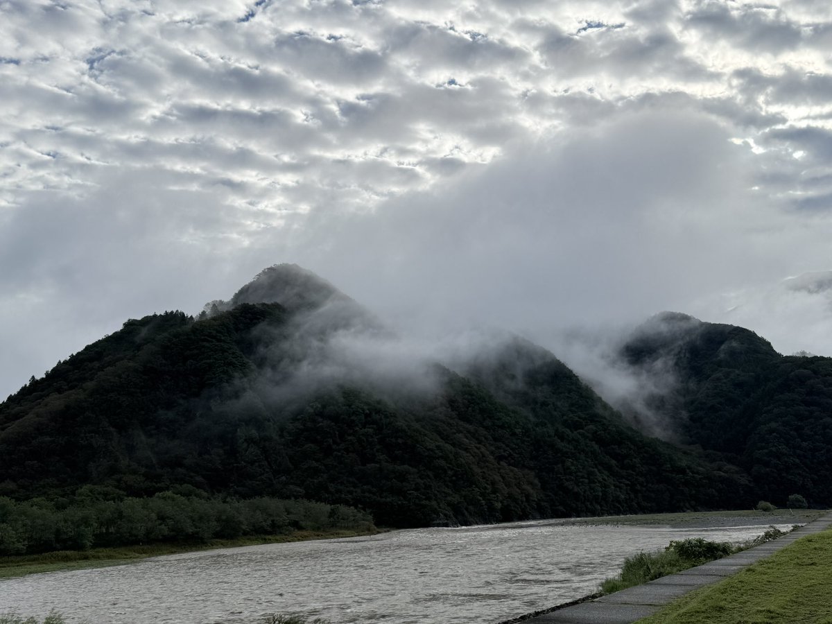 Bande_Brewing's tweet photo. ペールエールの仕込みです。
雨も上がり醸造所から見える朝の景色も清々しいです。 https://t.co/PXtJJw5uuo