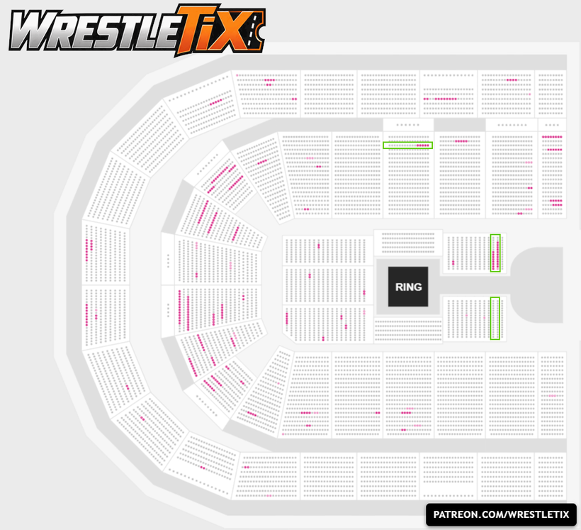 WrestleTix's tweet photo. AEW All Out
Sat • Sep 26, 2026 • 6:00 PM
NOW Arena, Hoffman Estates, IL

Tickets Distributed: 9,216

📈 +68 since the last update (2 days ago). One new row was added to the hard cam section (C103), along with two rows on Floor G and two rows on Floor A. Those newly opened seats were quickly scooped up and relisted on the secondary market. The Floor seats were originally priced at $192 and are now being resold for $348.
💰 Current Get-In Price on the secondary market (via TicketData): $130.00
📅 Days until show: 9
🔢 Total # of seats on map: 9,602
⏮ 12/27/2025 - Worlds End: 8,968
📢 Will Ospreay (c) vs. Jon Moxley