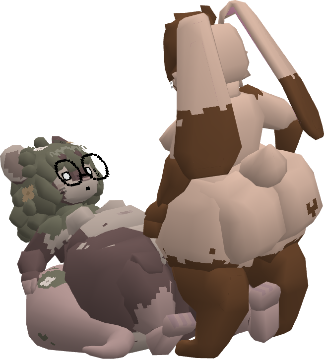 Lou_Pancake_'s tweet photo. the bunny wants a kiss https://t.co/ERLzOtauJV