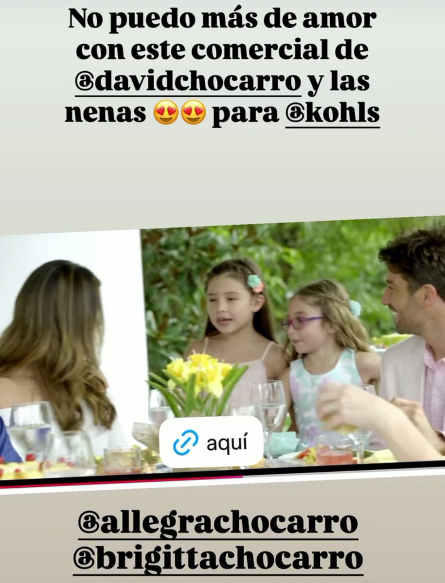 ChocarroARG's tweet photo. Recuerdazo de @carolaursen @DavidChocarro #Bachis para @Kohls ππΈππ€© https://t.co/9wc4CGhP2z