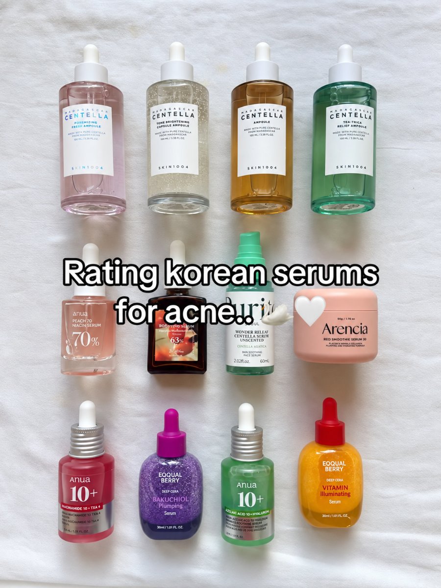 saho794's tweet photo. WAIT—have I been buying acne serums based on hype, not what my acne-prone skin needs?? 😭

I rated Korean acne serums I’ve actually tried.
Some were fine. Some were a no.
One was an easy ∞/10.

Save this before your next skincare order. 🤍
https://t.co/YPrwX8Q0KN https://t.co/vKgWiNcujK