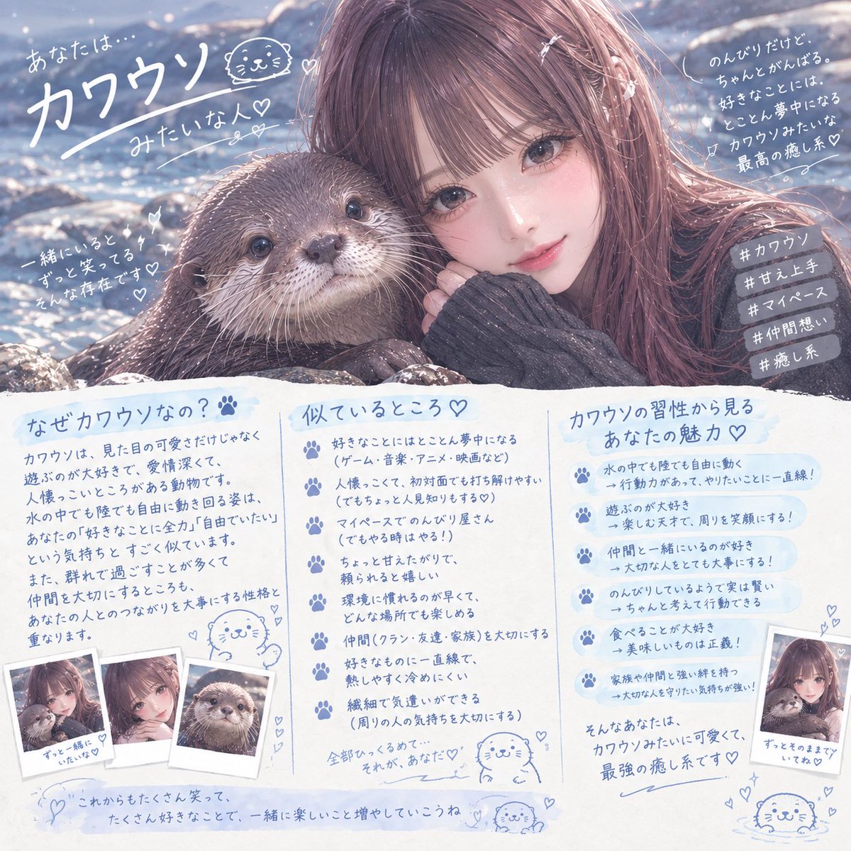 yuru_TENsi's tweet photo. *꒰ঌ かわうそ🦦 ໒꒱*

ゆる...もっとかっこよくありたかった🐺 https://t.co/Nlh3M98Ayw