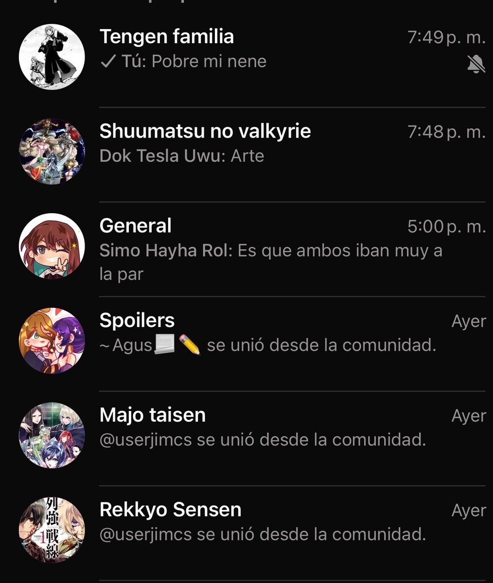 Margtengen's tweet photo. Hice un grupo de comic zenon donde hay grupos de los diferentes mangas por si alguien quiere unirse me cita este tweet si no puede escribir en esta publicación y paso el link al privado 

#shuumatsunovalkyrie #recordofragnarok #tengenherowars #Majotaisen #Rekkyosensen https://t.co/roKY9BvcpW