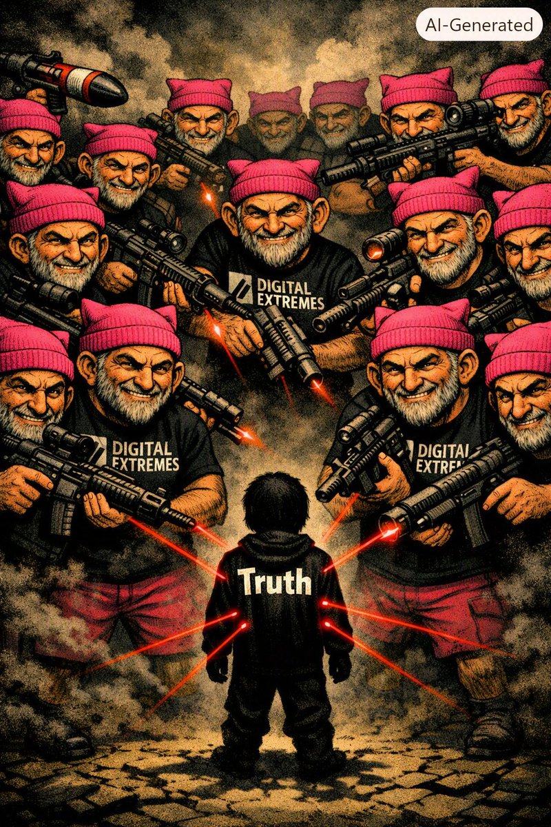 CapinHands's tweet photo. @PabloMakes thats funny i posted a meme the day before they announced the delay and was blocked and Ban from the game for simple truths? what is it about facts that digital Extremes has a problem with? https://t.co/lE5SYO2UGk