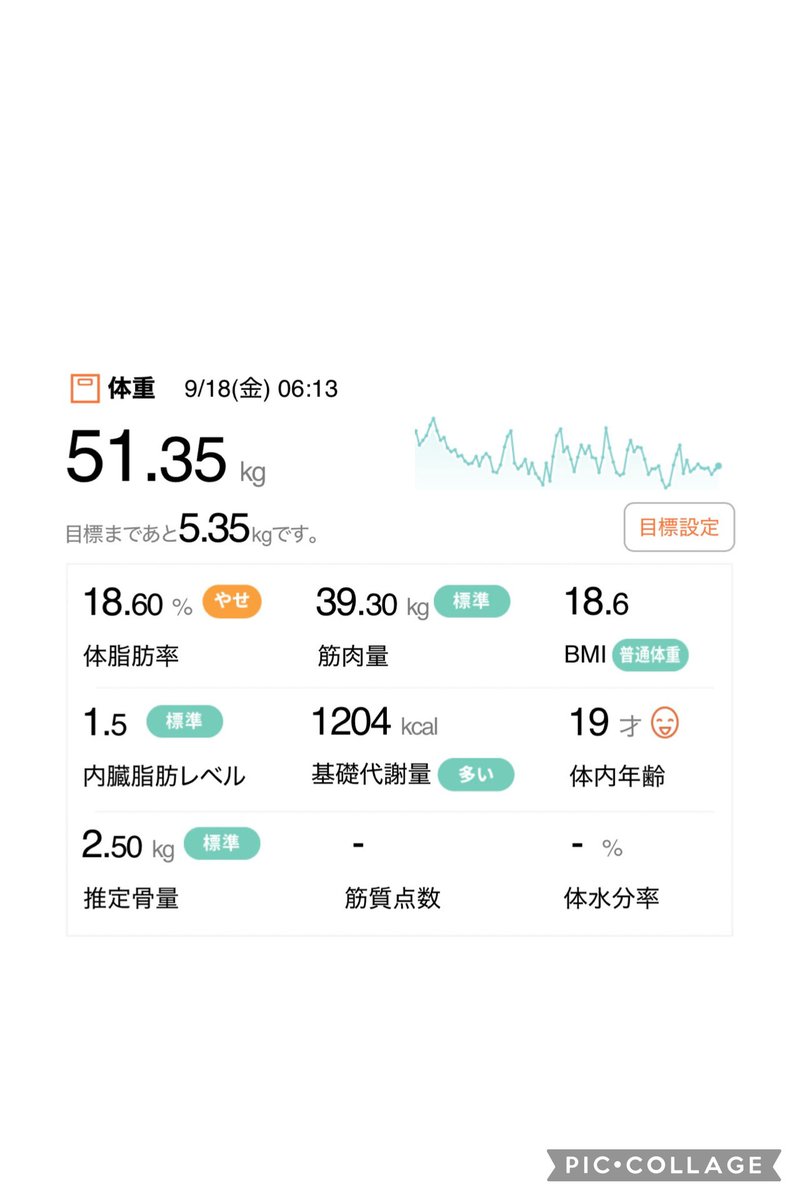 O2CWVSw1ga90030's tweet photo. おはようございます🍁
💉5mg㉛5日目

今朝の体重→51.3kg
【前日比+0.2kg】
【total-25.2kg】

2日間忙しくて運動、食事記録
出来てなかったけど再開〜✍️✨

1日頑張りましょう😊

#ダイエット記録 https://t.co/XWLldukqHr