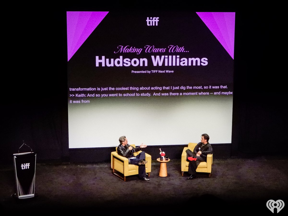 iHeartRadioCA's tweet photo. Hudson Williams made some WAVES at @TIFF_NET today and we can't wait for the Yaga premiere tonight! 🤩🤩

#Hudsonwilliams #yaga #heatedrivalry #Tiff #TIFF26 #Toronto 📸 : @JessManyTalents https://t.co/PZmmuZE5Nl